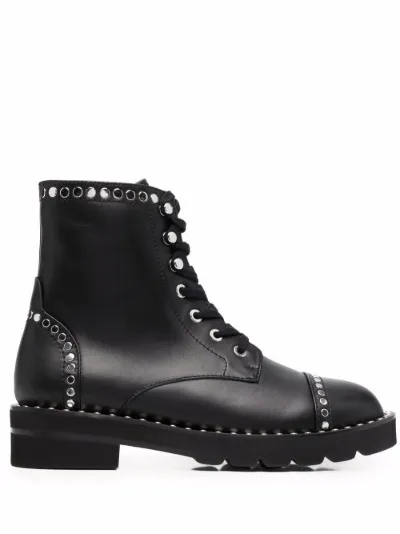 studded toe boots