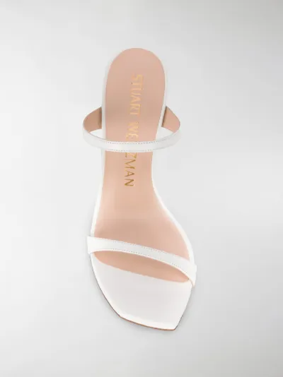 stuart weitzman orange sandals