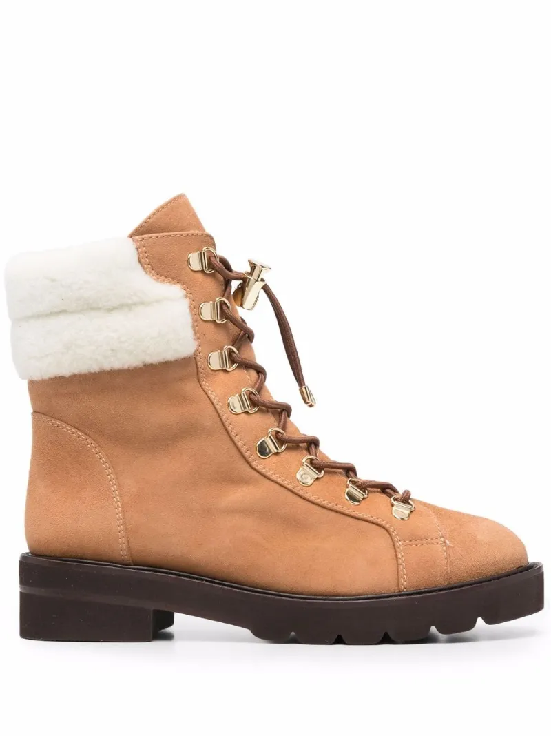 stuart weitzman shearling boots