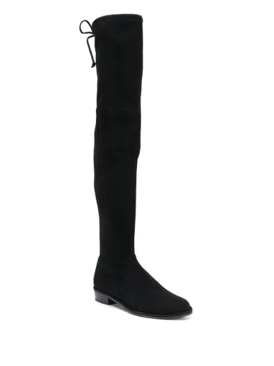 Stuart Weitzman thigh-high low-heel 