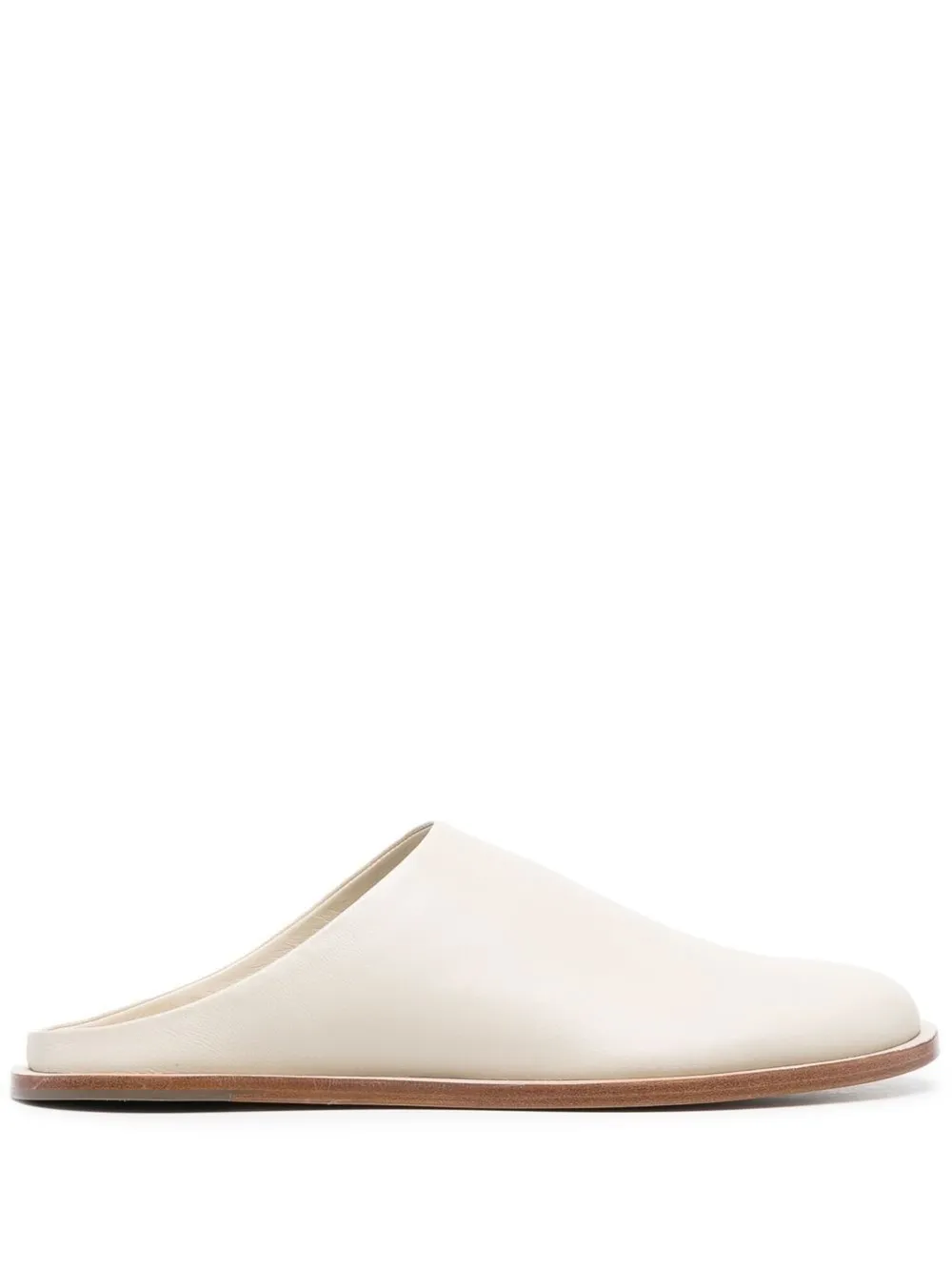 Round on sale toe mules