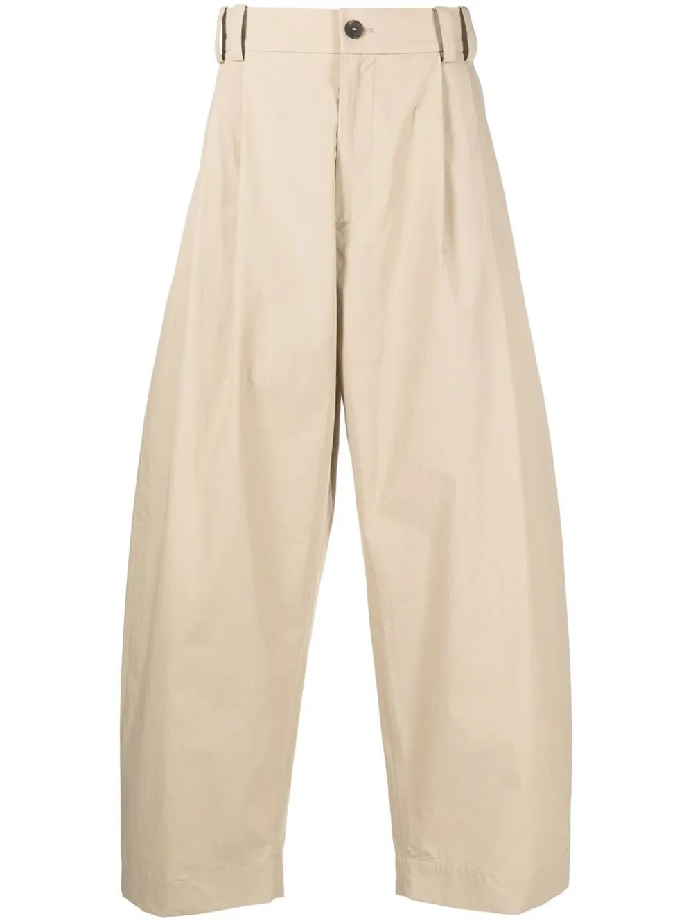 pleated wide-leg trousers | Studio 