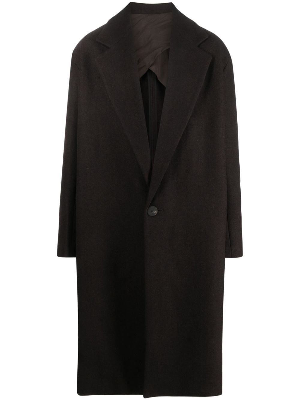 single-breasted midi coat | Studio Nicholson | Eraldo.com