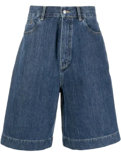 studio blue jean shorts