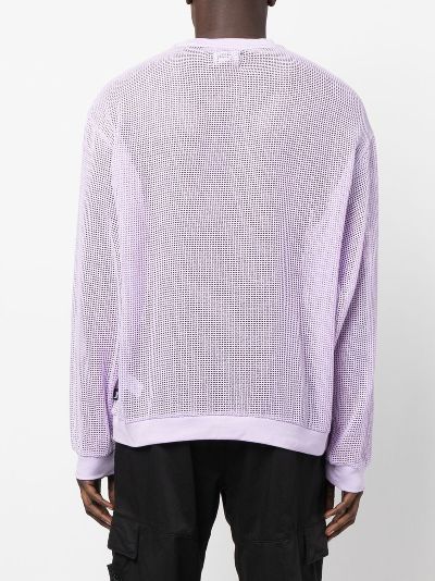 Felpa hot sale viola stussy