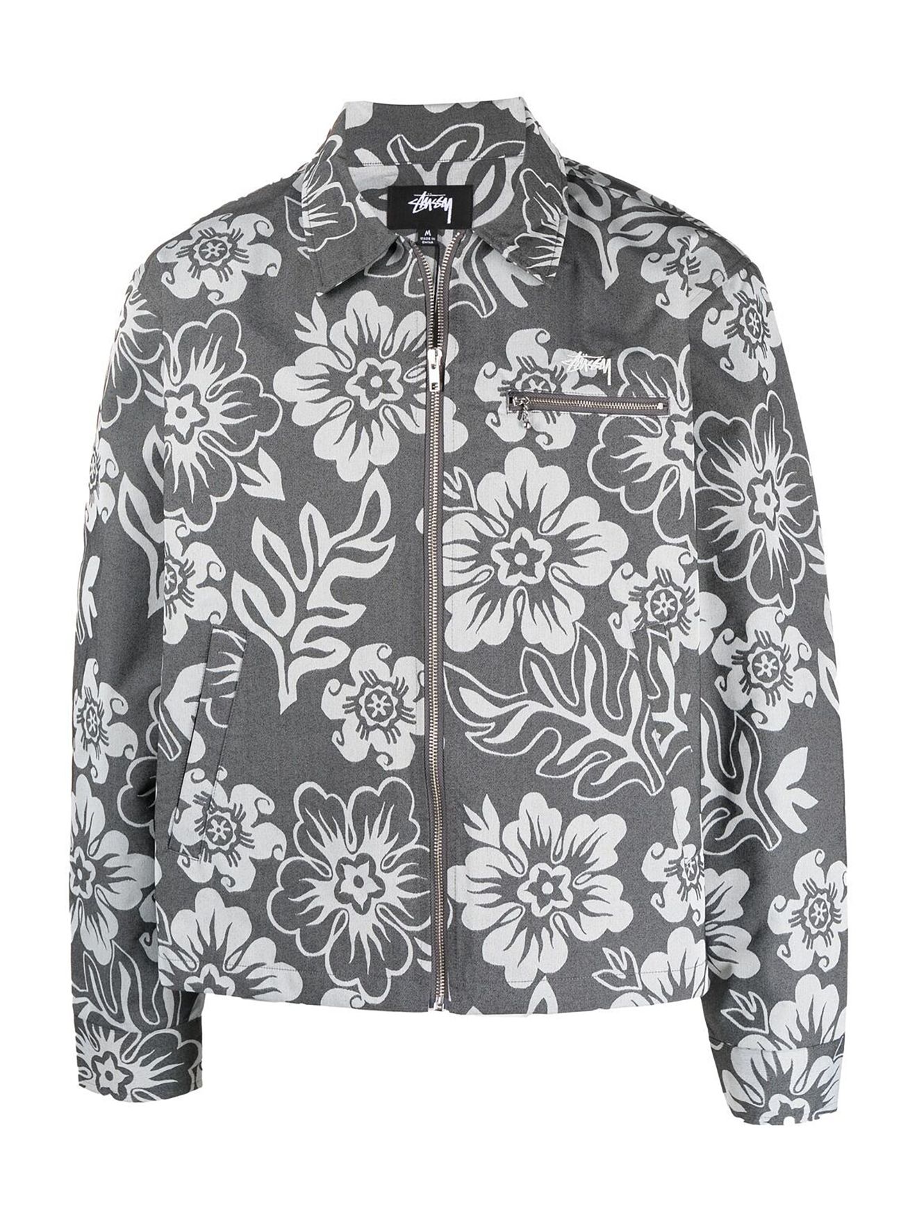 stussy floral jacket