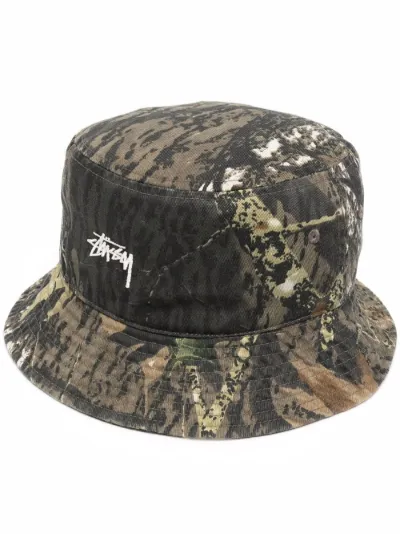 Le Camo print bucket hat | Stussy 