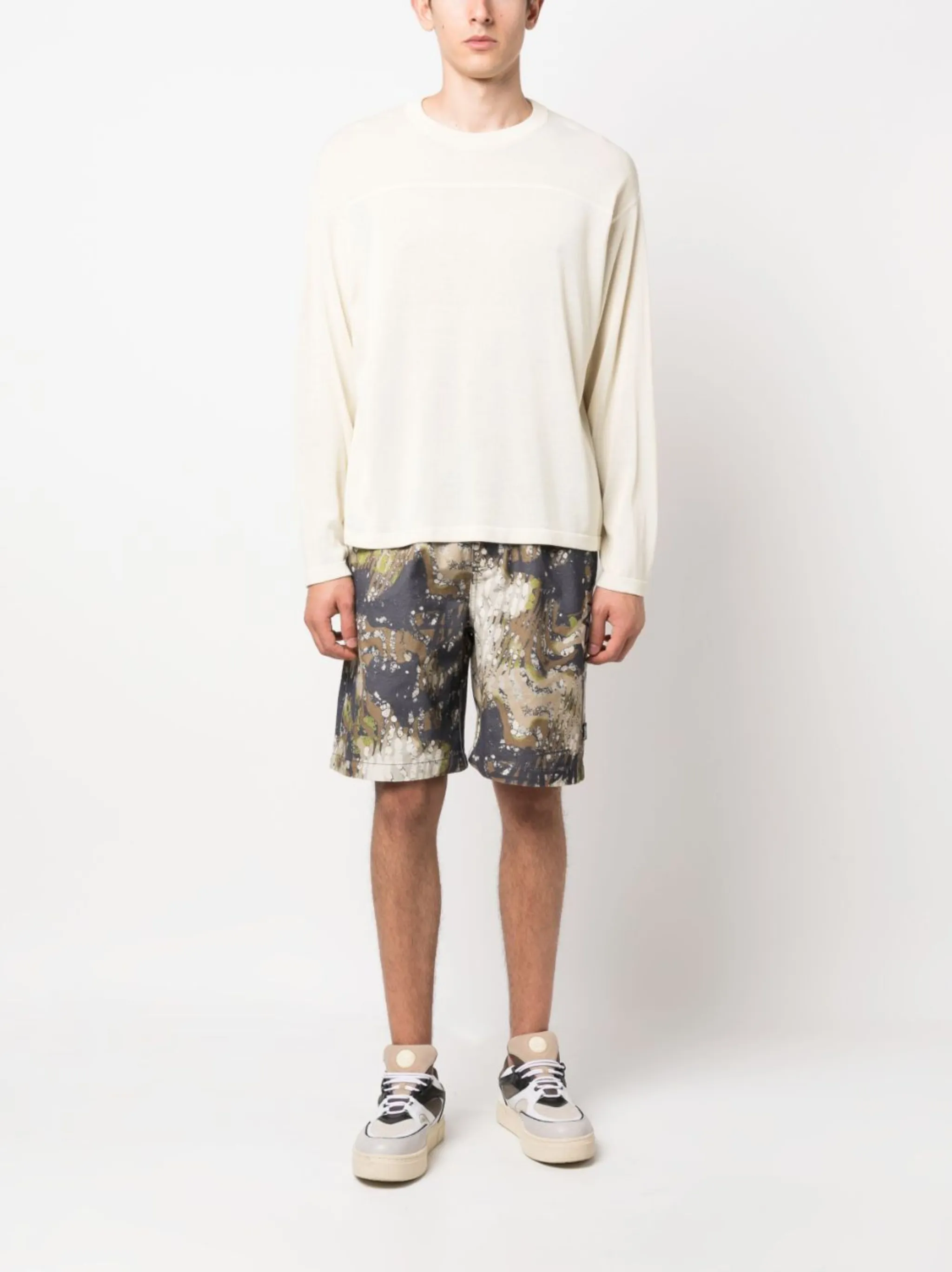 【STUSSY】☆お洒落☆LIGHTWEIGHT FOOTBALL CREW Stüssy Lightweight Football Crew sweatshirt | Eraldo.com FR