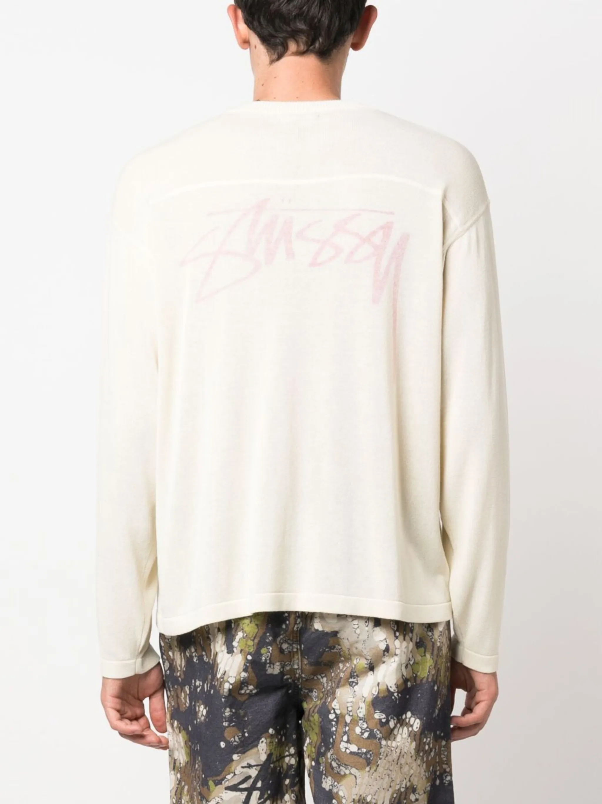 【STUSSY】☆お洒落☆LIGHTWEIGHT FOOTBALL CREW Stüssy Lightweight Football Crew sweatshirt | Eraldo.com FR
