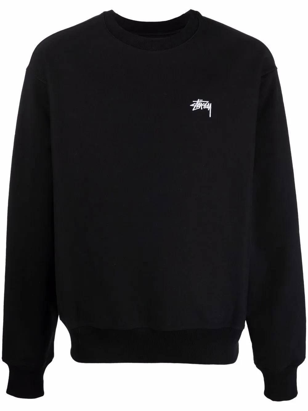 Stussy logo embroidered cotton sweatshirt Eraldo FR