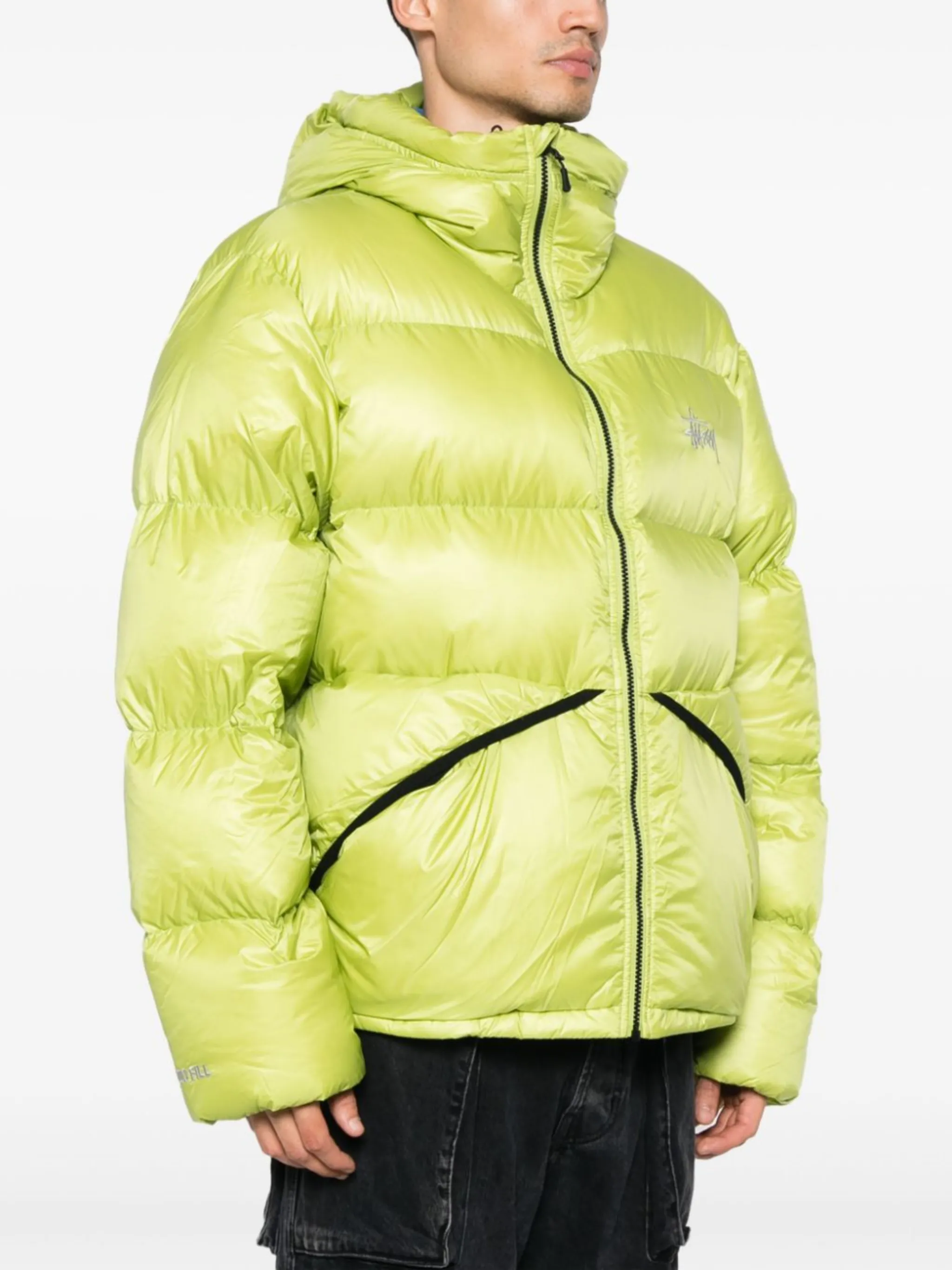 stussy patchwork coat - Hi Tech Services