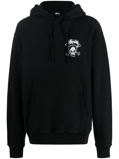 Hoodie on sale stussy black