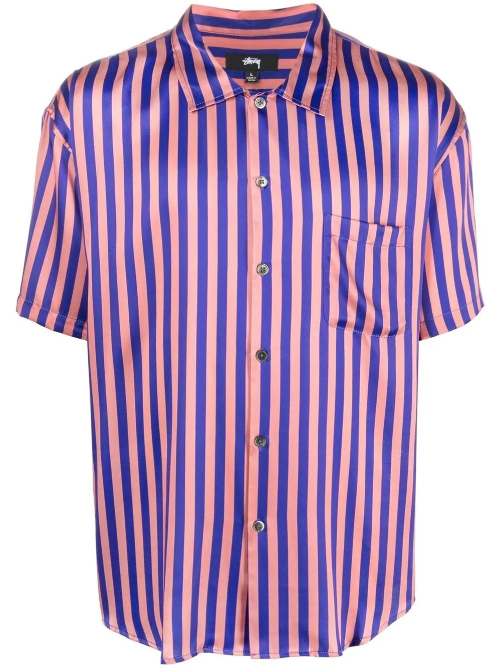 Stüssy striped silk shirt | Eraldo.com TK