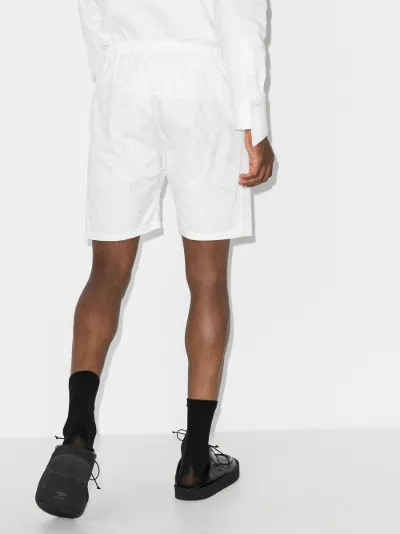elasticated cotton shorts