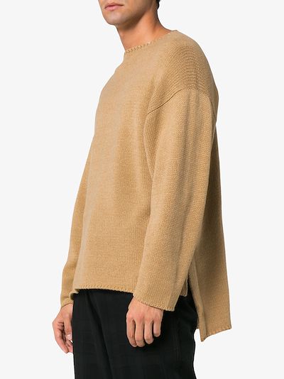 oversized wool-blend sweater展示图