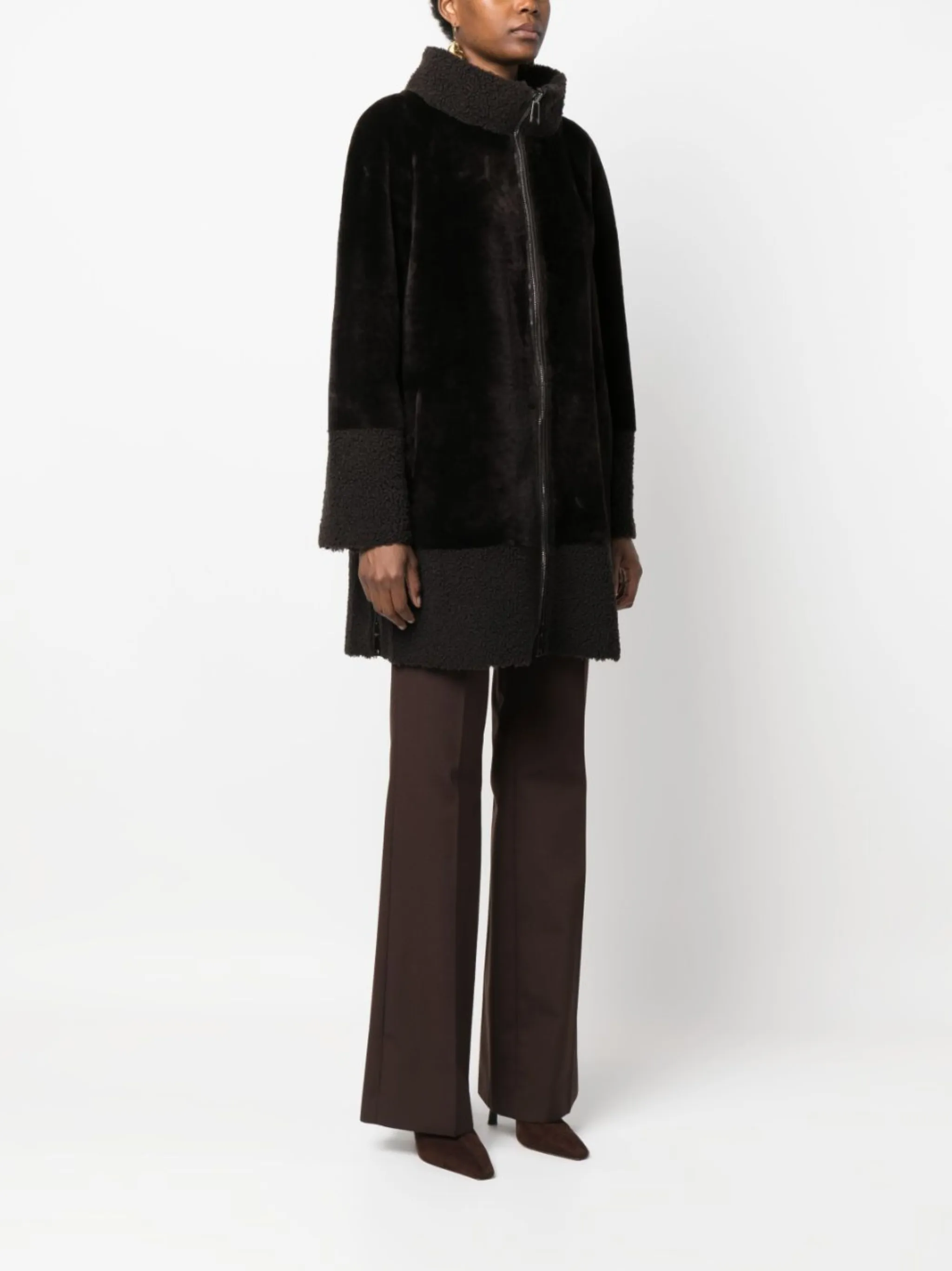 Suprema reversible shearling coat | Eraldo.com US