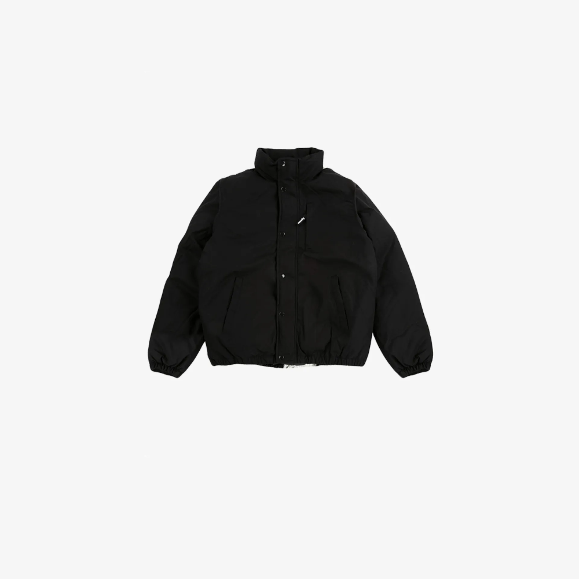 supreme black puffer jacket