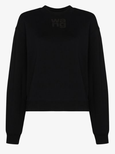 alexander wang logo sweatshirt