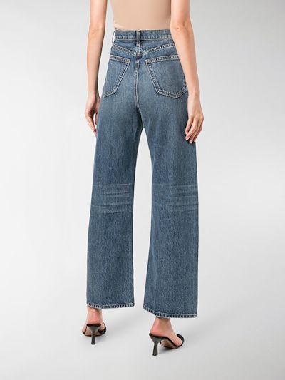 alexander wang wide leg jeans