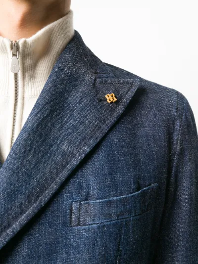Blazer doppiopetto denim | Tagliatore | Eraldo.com