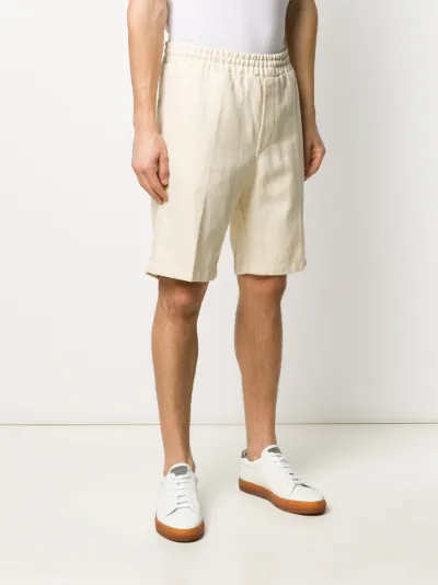 elasticated chino shorts