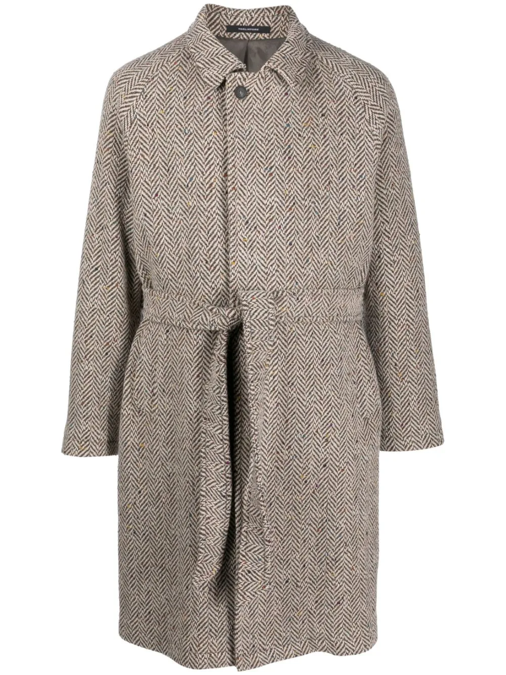 Tagliatore herringbone belted coat | Eraldo.com SE 