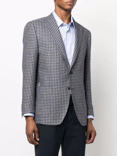 houndstooth check jacket