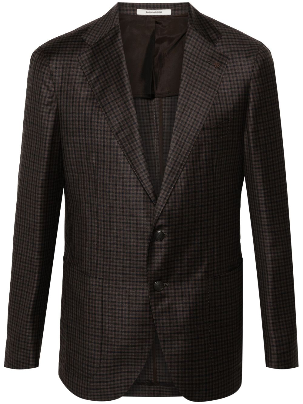 Tagliatore single-breasted checked blazer | Eraldo.com EH