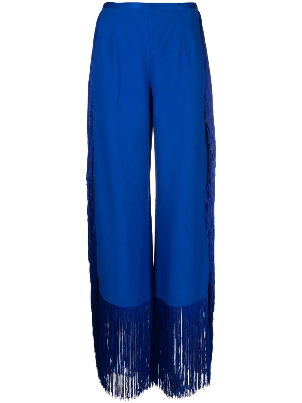 Blue best sale fringe pants