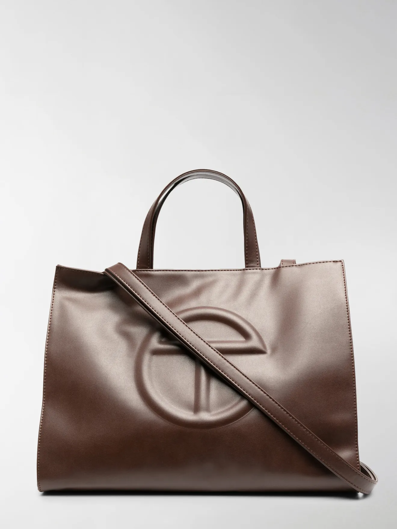 Telfar medium tote bag brown MODES
