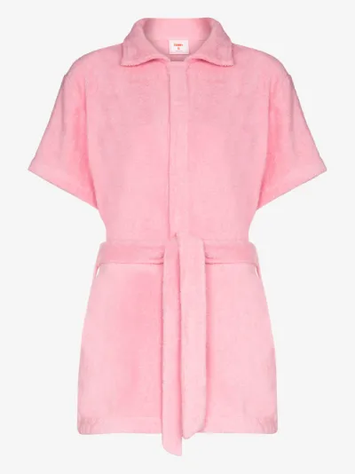 belted cargo playsuit