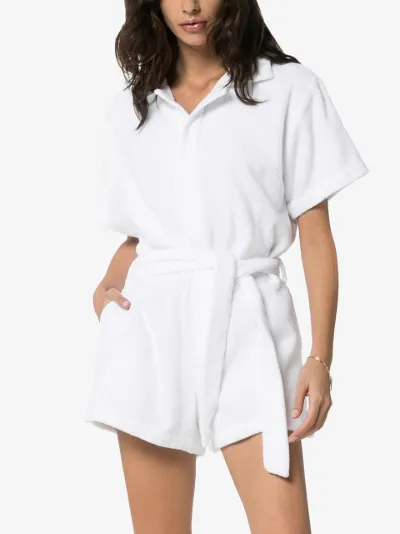 terry towelling jumpsuit