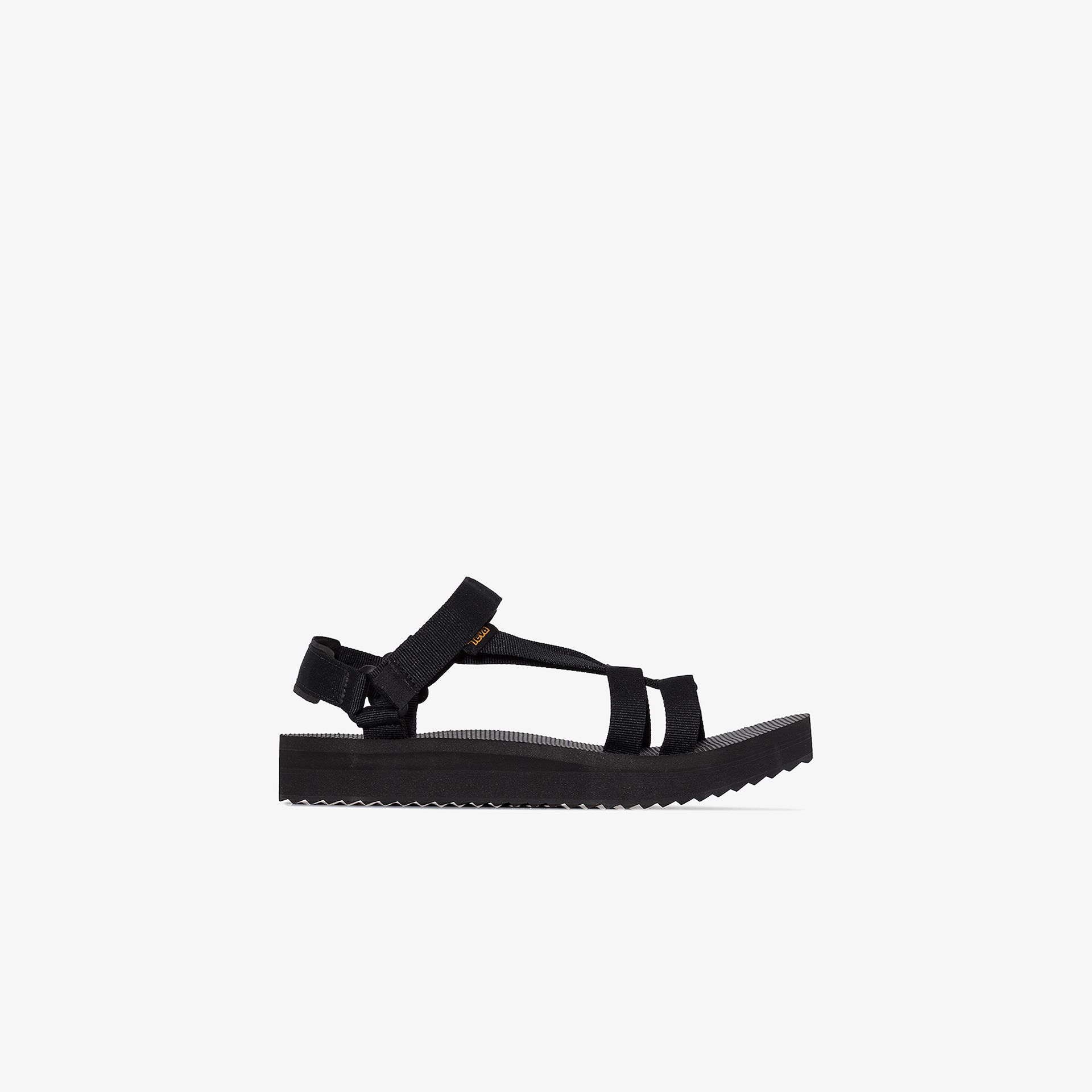 teva black midform sandals