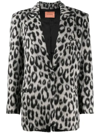 snow leopard blazer