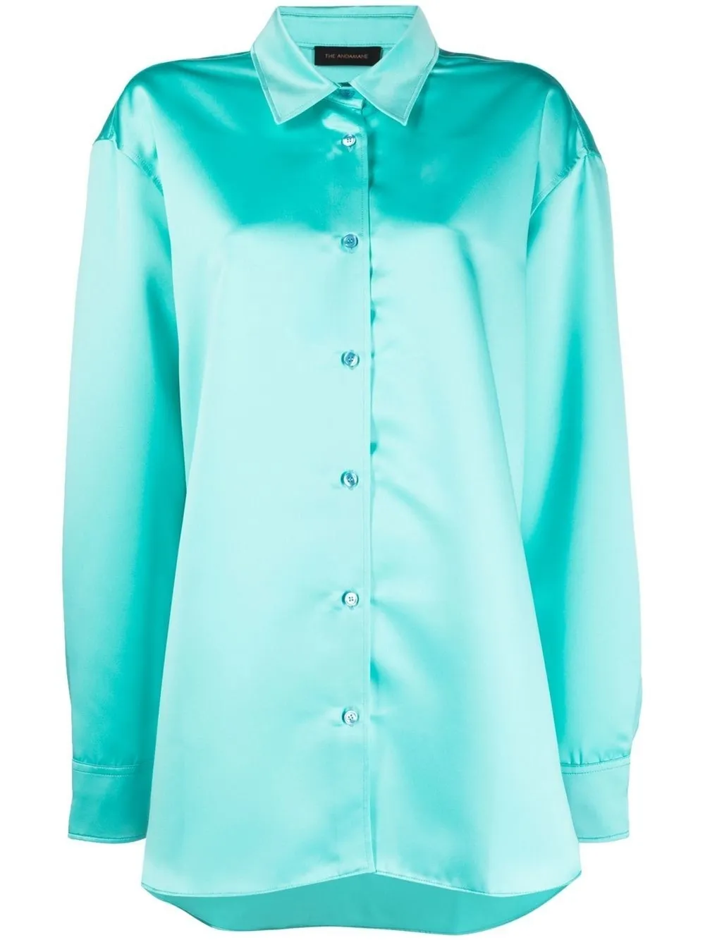 THE ANDAMANE Oversized satin shirt | Eraldo.com US