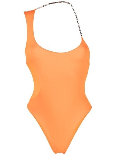 The Attico - chain-strap swimsuit