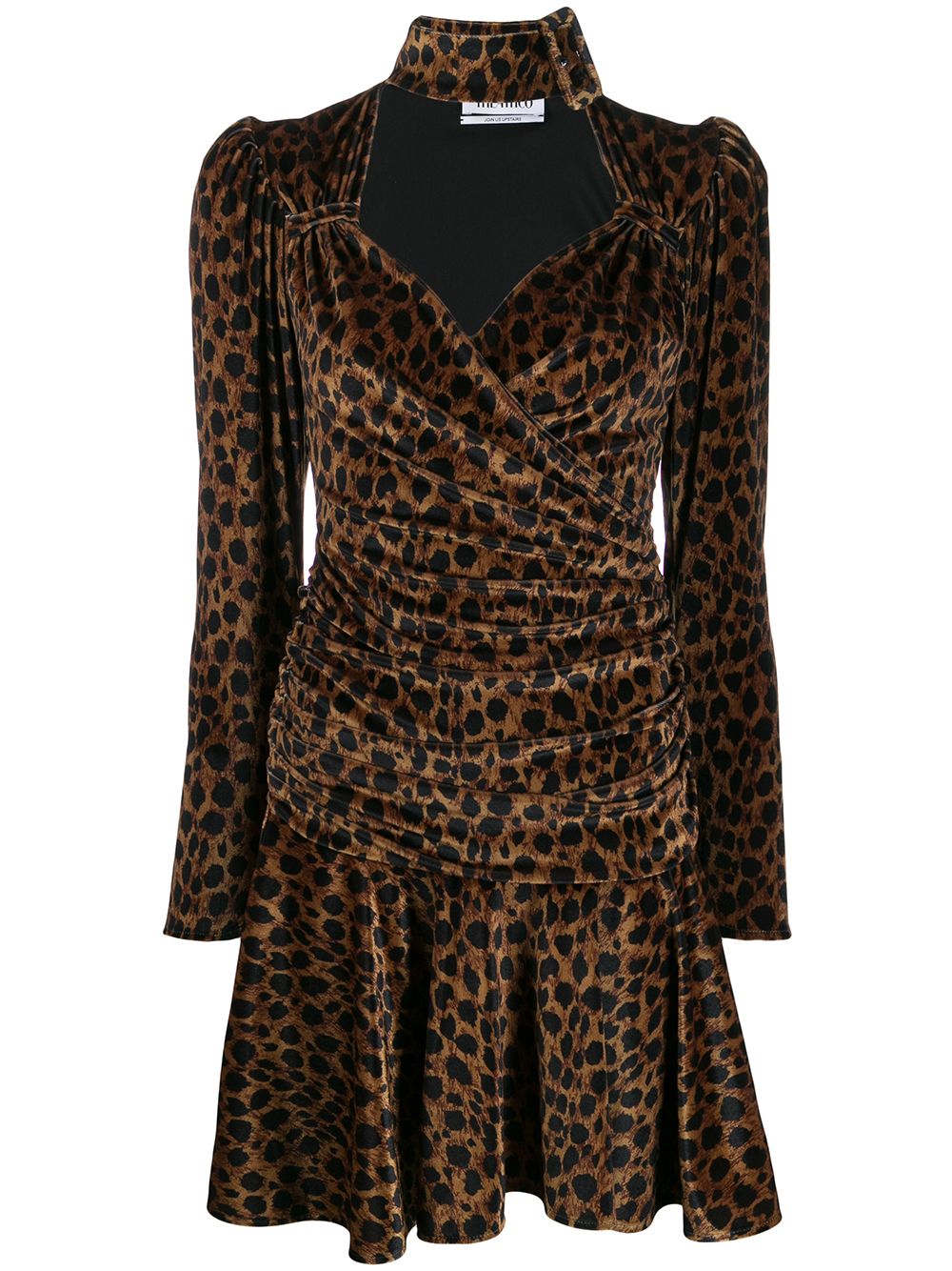 leopard print mini dress The Attico Eraldo