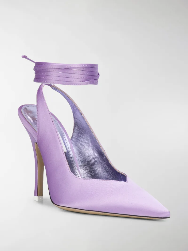 lavender slingback shoes