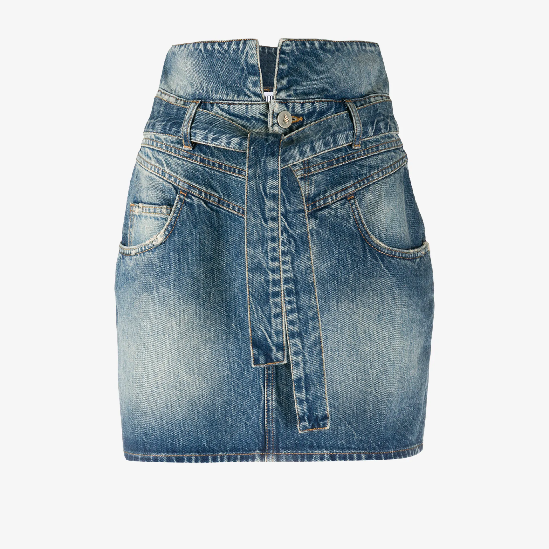 Denim tie skirt Clearance