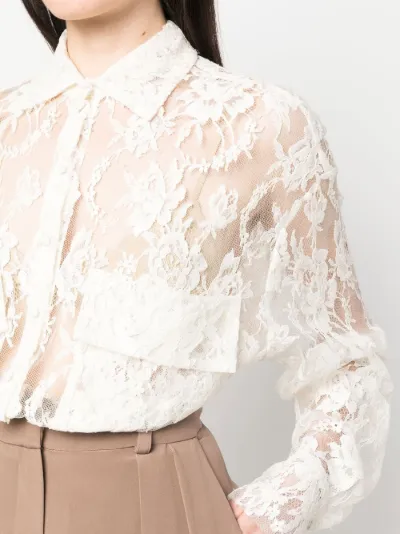MELT THE LADY 起こせ maiden lace shirt＆skirt