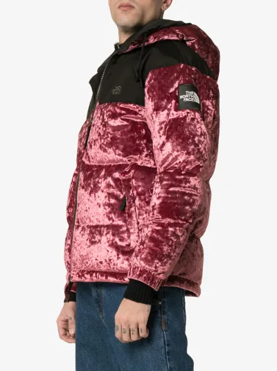 north face velvet puffer