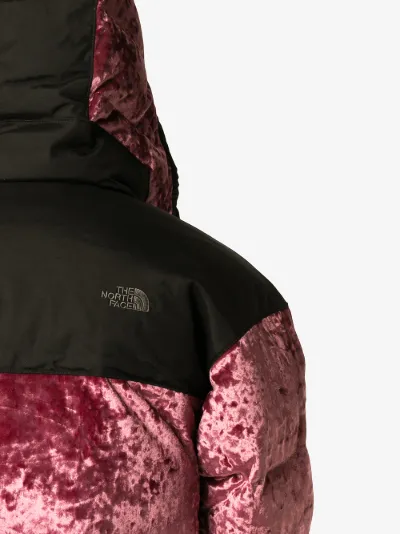 north face velvet puffer