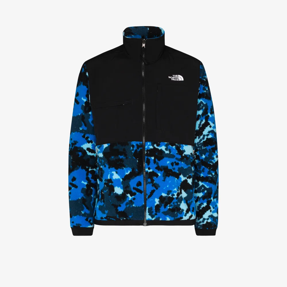 the north face blue fleece