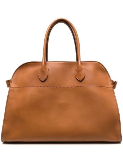 Cuir leather tote bag The Row Eraldo