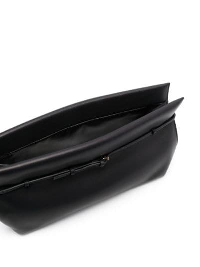 Sienna leather clutch The Row Eraldo