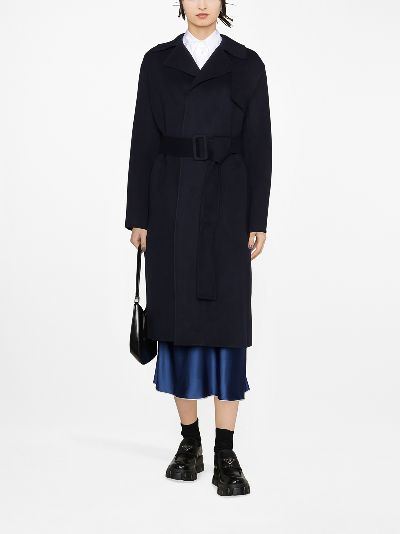 Theory cashmere wrap on sale trench