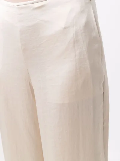 Theory wide-leg trousers neutrals | MODES