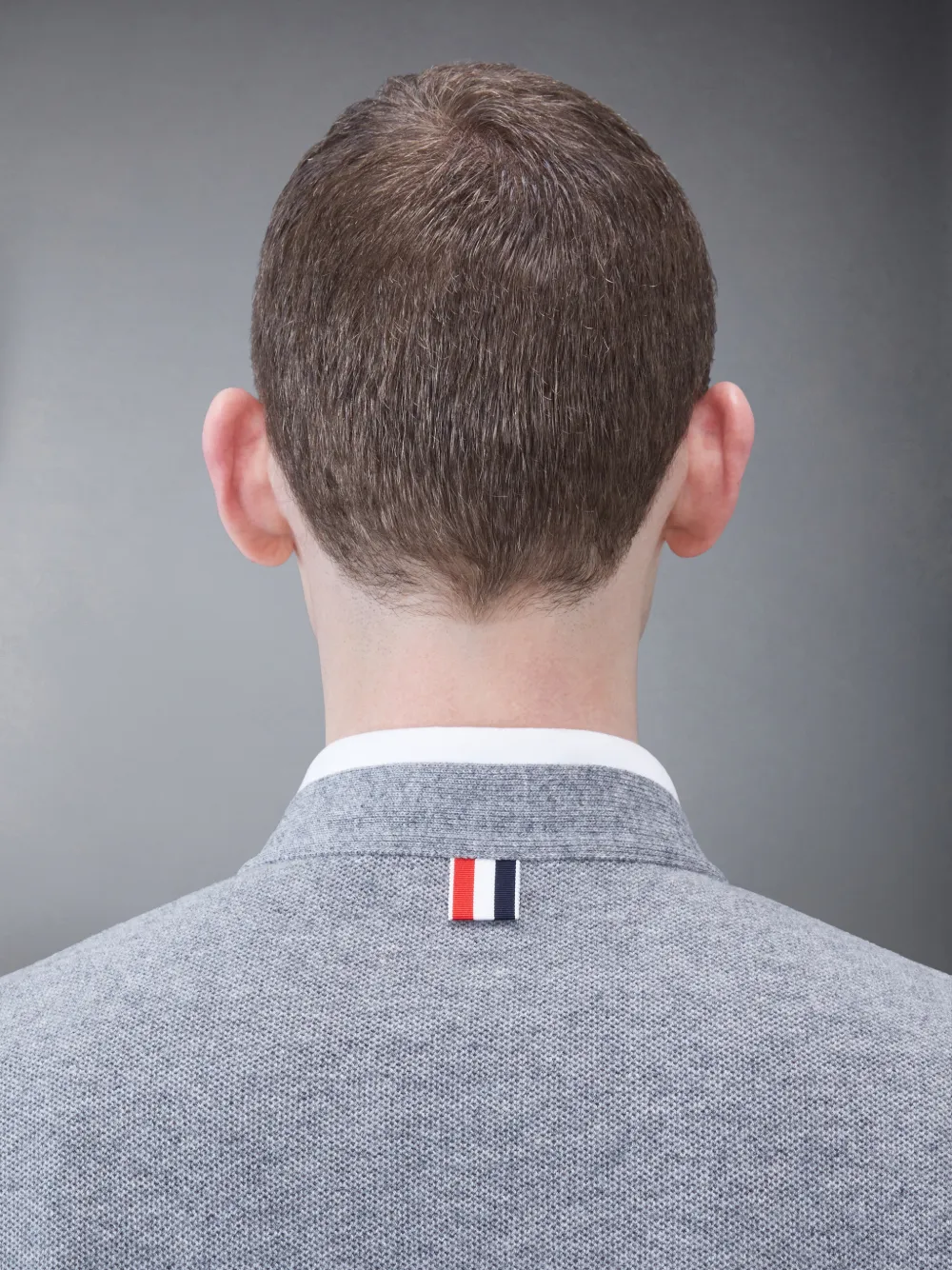 カシミヤピケ 2003 Vネック カーディガングレー | Thom Browne カシミヤピケ 2003 Vネック カーディガングレー | Thom Browne
