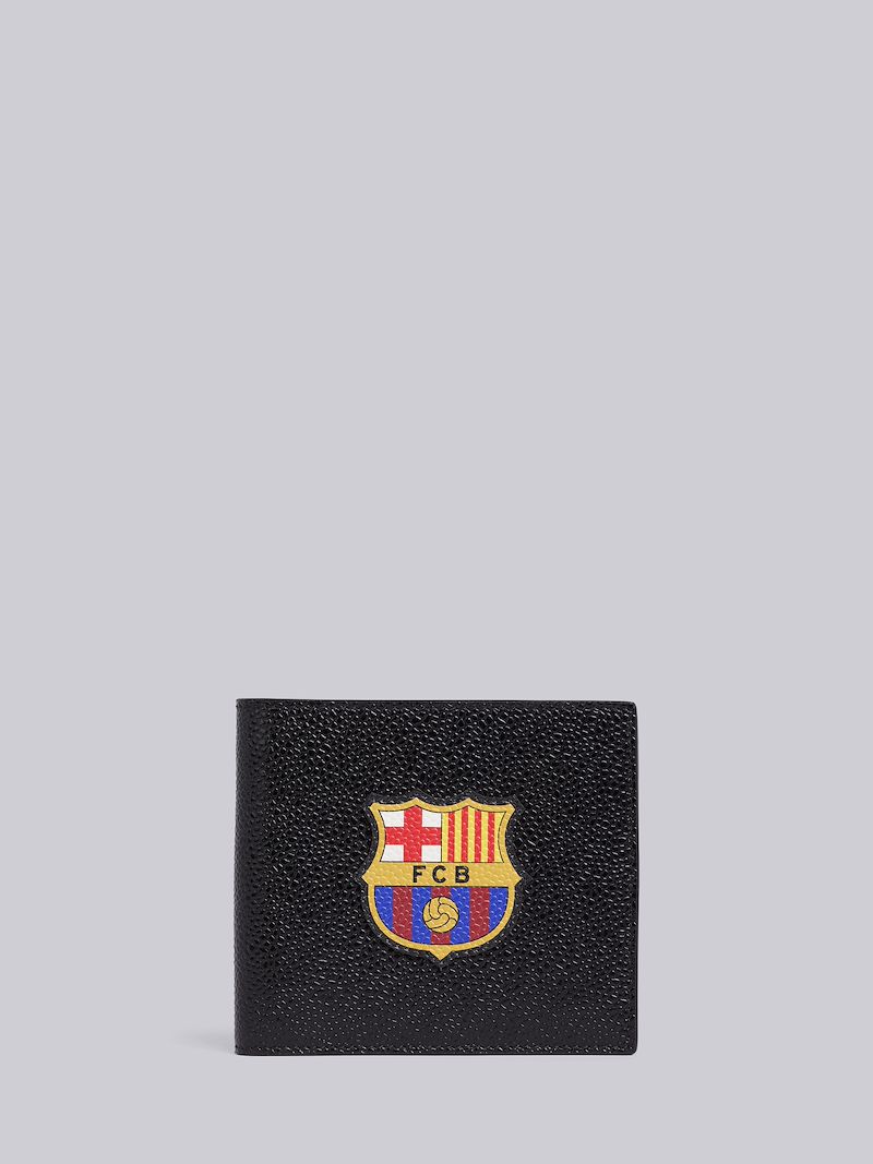 ブラック ペブルドカーフスキン 3dプリント Fc バルセロナ クレスト ビルフォールドブラック Thom Browne 公式オンラインサイト ブラック ペブルドカーフスキン 3dプリント Fc バルセロナ クレスト ビルフォールドブラック Thom Browne 公式オンラインサイト