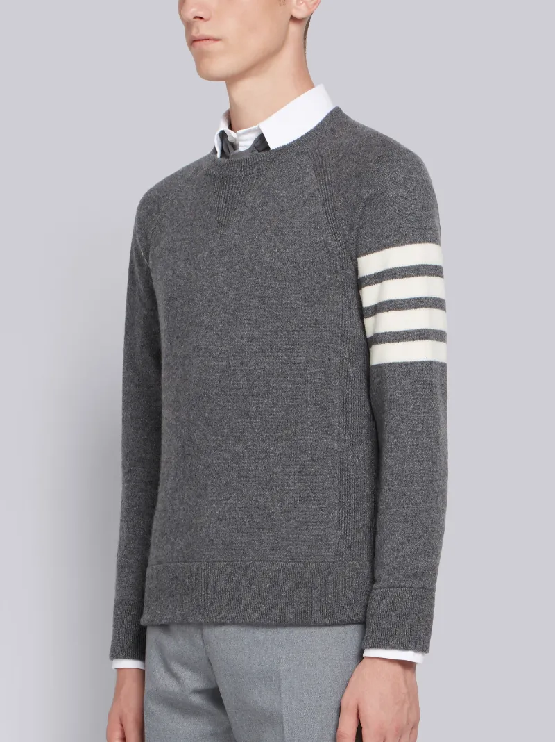 4-Bar French Terry Cashmere Sweatshirt 